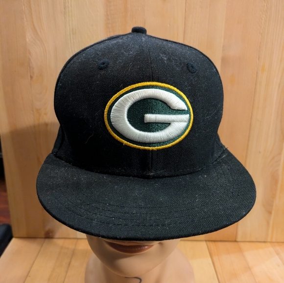 59 Fifty Green Bay Packers Black Cap - Picture 1 of 10